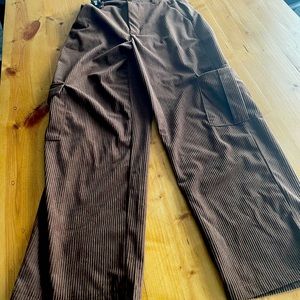 Shein corduroy small pants